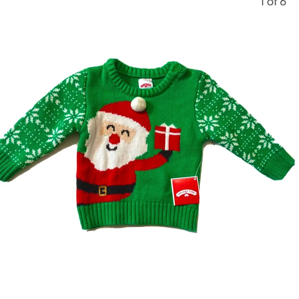 Kids Holiday Sweater - Picture 1 of 2